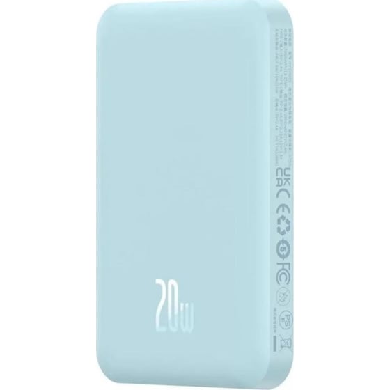 Powerbank Baseus Magnetic Mini 5000mAh - Μπλε image 0