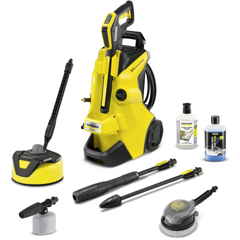 KARCHER Πλυστικό Μηχάνημα Υψηλής Πίεσης KARCHER K4 Power Control 1800 W Κίτρινο