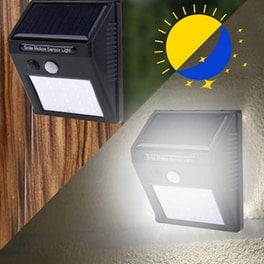 Ηλιακή Λυχνία 25 Led Με Φωτοκύτταρο Και Αισθητήρα Κίνησης Αδιάβροχη Εξωτερική