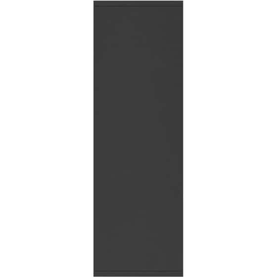 Βιβλιοθήκη VidaXL από Μοριοσανίδα 50x25x80 cm - Μαύρο image 3