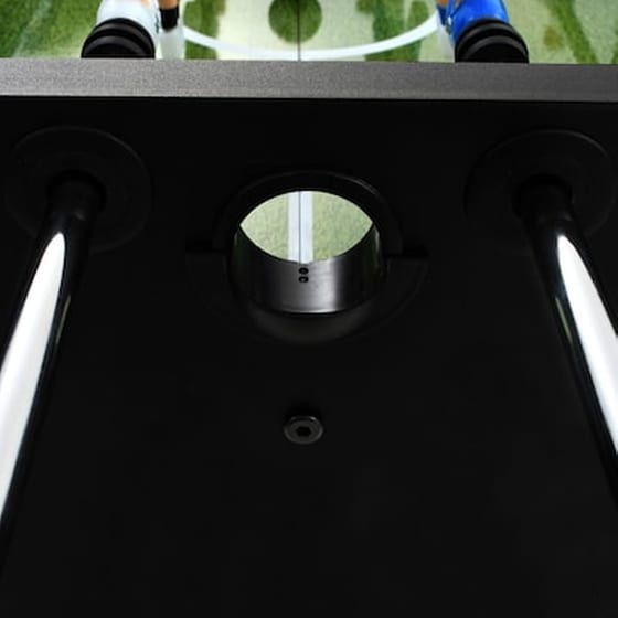 Vidaxl Ποδοσφαιράκι Επιτραπέζιο Μαύρο 140x74,5x87,5 Εκ. 60κ. Ατσάλι image 4