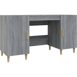 Γραφείο VidaXL από Επεξεργασμένο Ξύλο 140x50x75 cm - Γκρι Sonoma