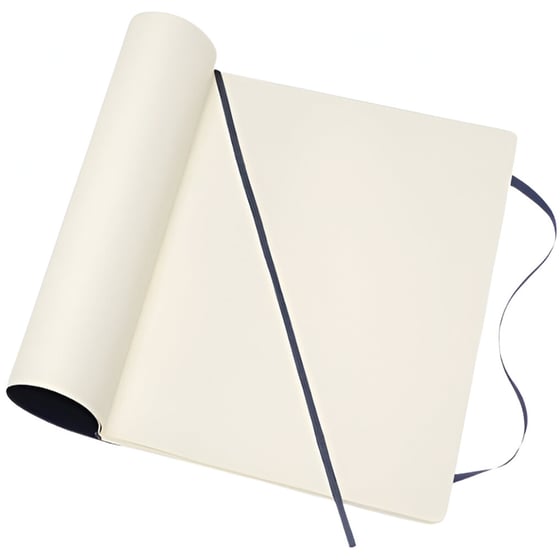 Σημειωματάριο Moleskine Sapphire Plain Blue XL (1 Τεμάχιο) image 1
