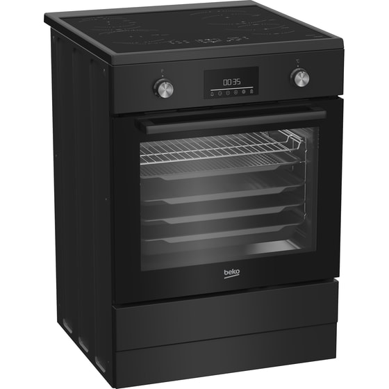 BEKO FBMA6930GA 72 Lt Ανθρακί Ηλεκτρική Κουζίνα Επαγωγική image 2