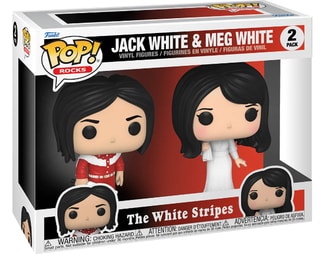 Funko Pop! Rocks - The White Stripes - Jack White & Meg White 2-Pack image 1