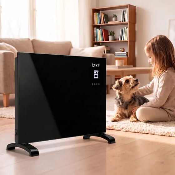 IZZY IZ-9089 2200W Θερμοπομπός Μαύρος image 6