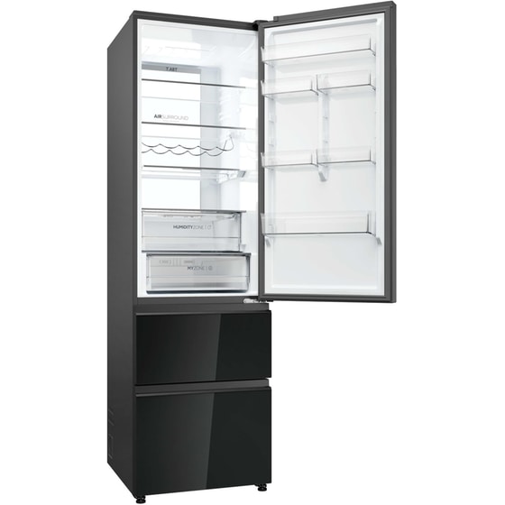 HAIER HTW7620DNGB Total No Frost 414 Lt Μαύρο Ψυγειοκαταψύκτης image 15