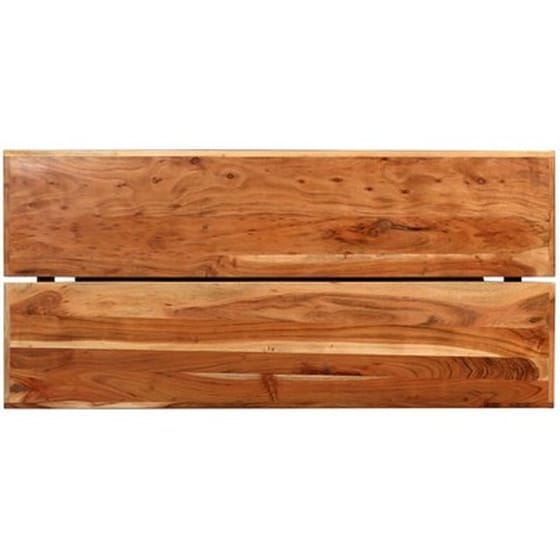 Τραπέζι Μπαρ Vidaxl από Μασίφ Ξύλο Ακακίας 150x70x107 cm image 3