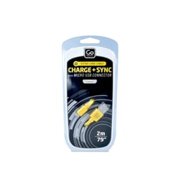 Καλώδιο δεδομένων Go Travel Usb to Micro USB 2m - Yellow