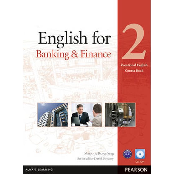 English for Banking & Finance Level 2 Coursebook and CD-ROM Pack image 0