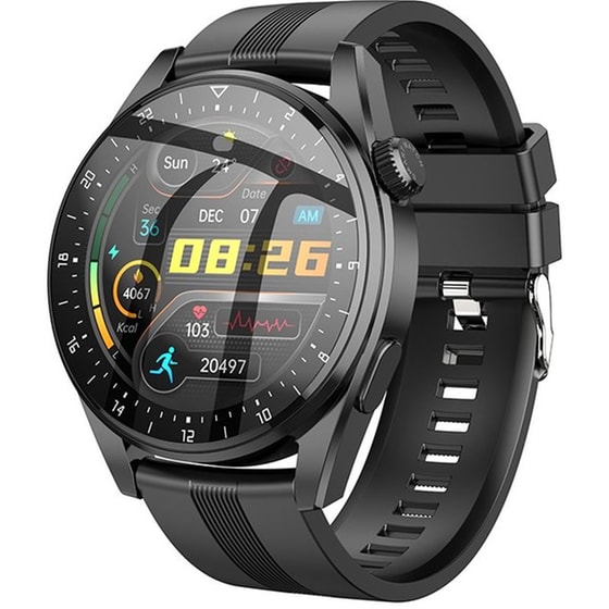 Smartwatch Hoco Y9 - Μαύρο image 1