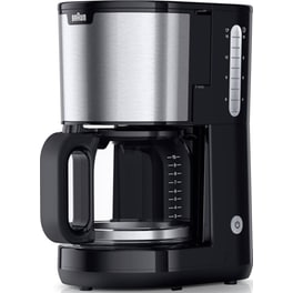 BRAUN KF-1500-BLK 1000 W 1.25 L Μαύρο Καφετιέρα Φίλτρου