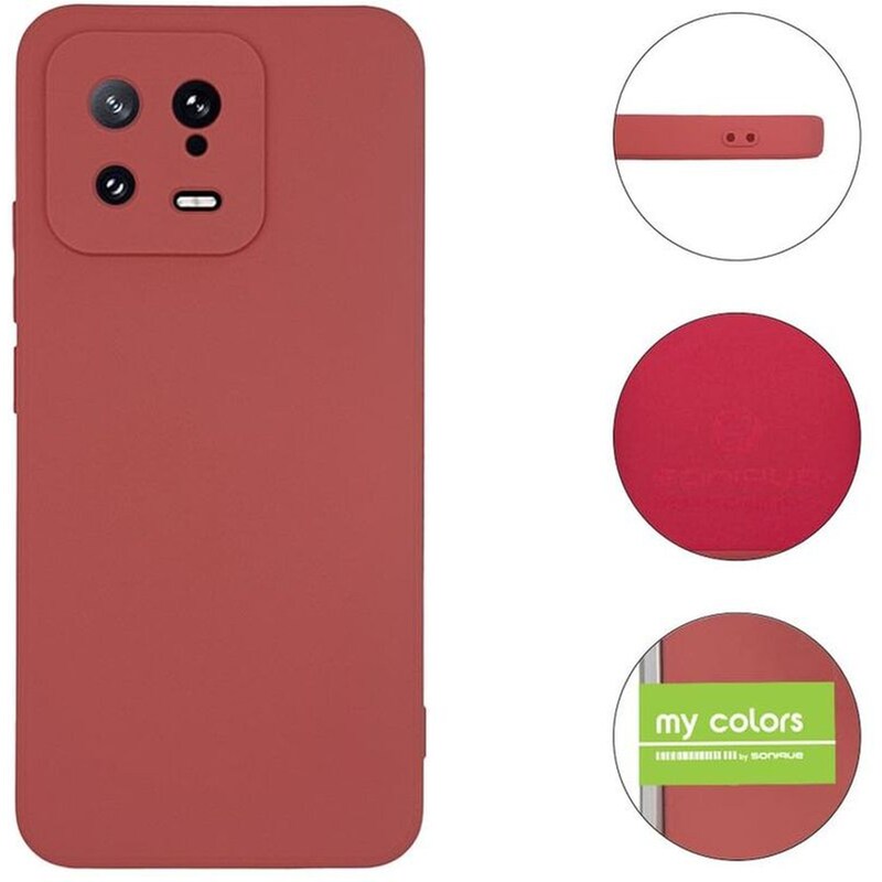 Θήκη Xiaomi Xiaomi 13 - Sonique My Colors - Μπορντό SONIQUE