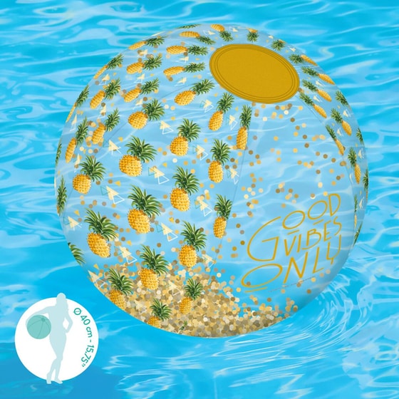 Φουσκωτή Μπάλα Παραλίας Legami Ανανάς - Διάφανη image 1