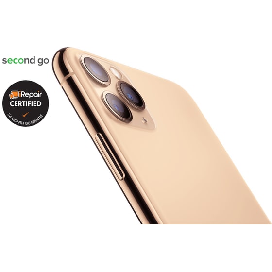 Μεταχειρισμένο Apple iPhone 11 Pro Max 64GB Gold second go Certified by iRepair image 5