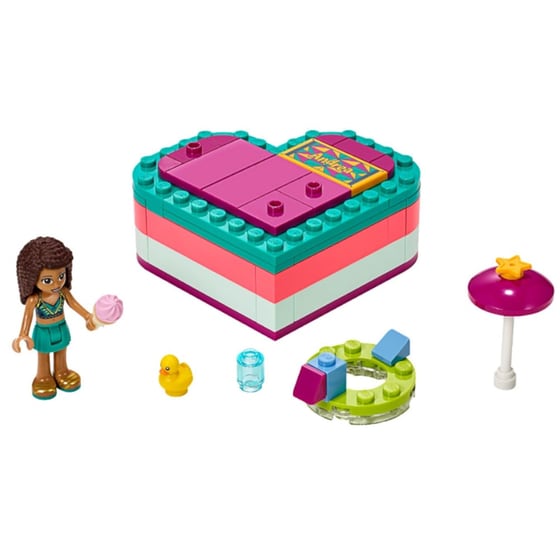 LEGO® Friends Καλοκαιρινό Κουτί-Καρδιά της Άντρεα (41384) image 0