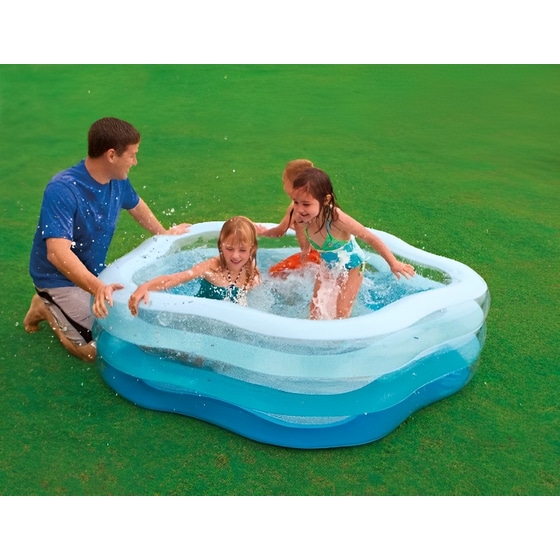 Φουσκωτή Παιδική Πισίνα Summer Colors Swim Center 466Lt - Μπλε image 1