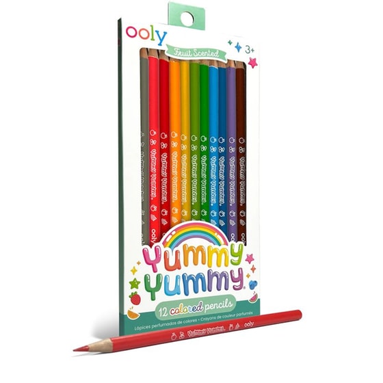 Ξυλομπογιές Αρωματικές Ooly Yummy Yummy (12 Τεμάχια) image 2