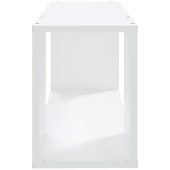 Έπιπλο Τηλεόρασης VidaXL Μοριοσανίδα 80x24x32cm - Λευκό image 5