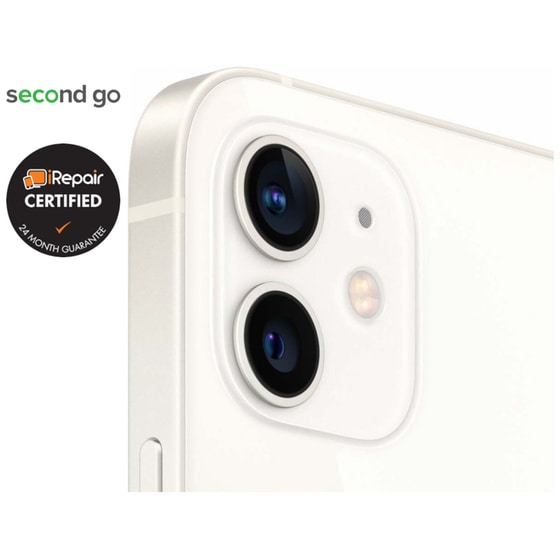 Μεταχειρισμένο Apple iPhone 12 256GB White second go Certified by iRepair image 3