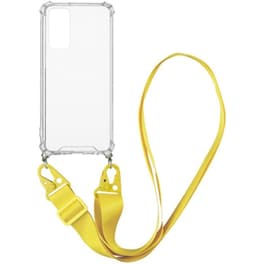 Θήκη Xiaomi Redmi Note 11S - Sonique Armor Clear Με Strap  - Κίτρινο