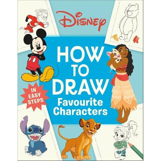 Disney How to Draw Favourite Characters image 0