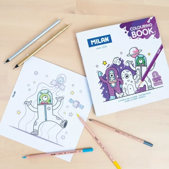 Colouring Book Milan με Alien Invasion image 4