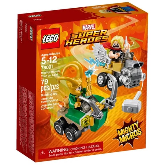 LEGO® Marvel Super Heroes Mighty Micros: Thor vs. Loki (76091) image 0