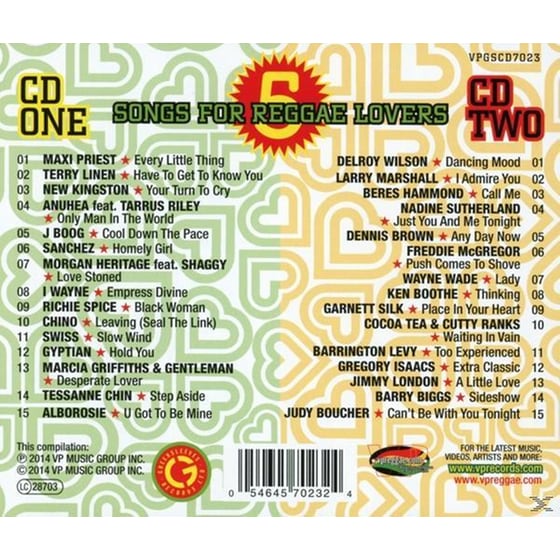 Songs For Reggae Lovers Vol.5 image 3