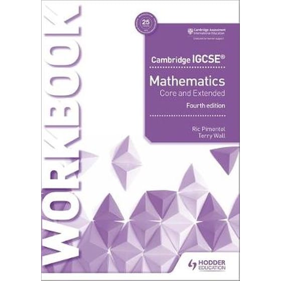 Cambridge IGCSE Mathematics Core and Extended Workbook image 0