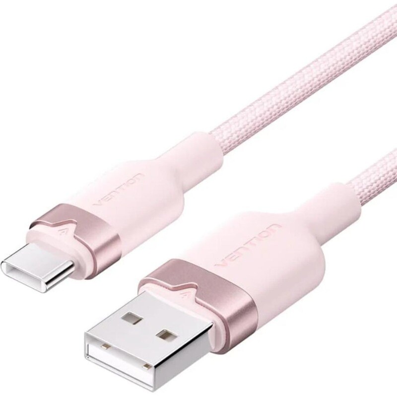 Vention Καλώδιο CWBPH USB-A σε USB-C 2m Ροζ