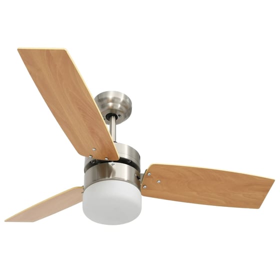 vidaXL 41W 108cm με Φως και Τηλεχειριστήριο Ανεμιστήρας Οροφής image 4