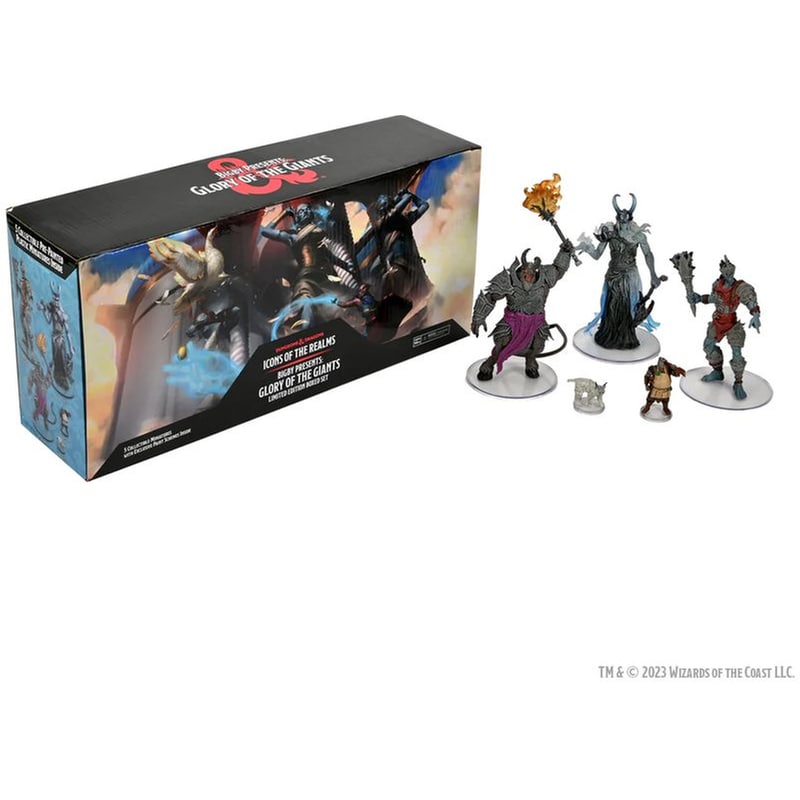 WIZKIDS Dd5 Icons: Glory Of The Giants Limited Ed Boxed Set Dungeons Dragons WIZKIDS