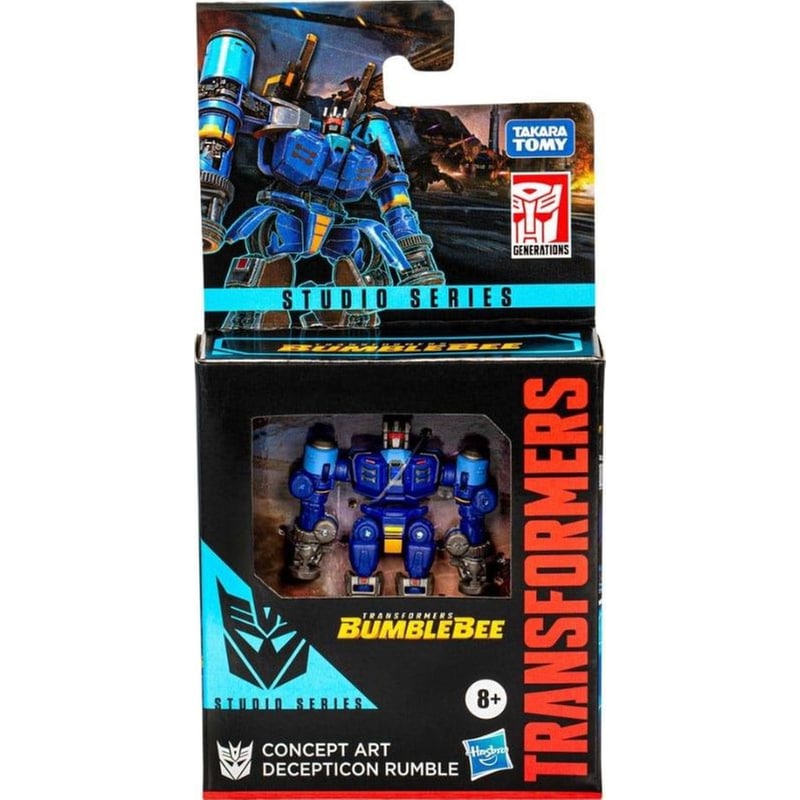 Φιγούρα Δράσης Hasbro Transformers: Bumblebee - Concept Art Decepticon Rumble φωτογραφία