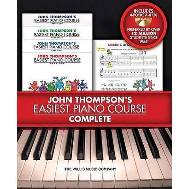 John Thompsons Easiest Piano Course - Complete
