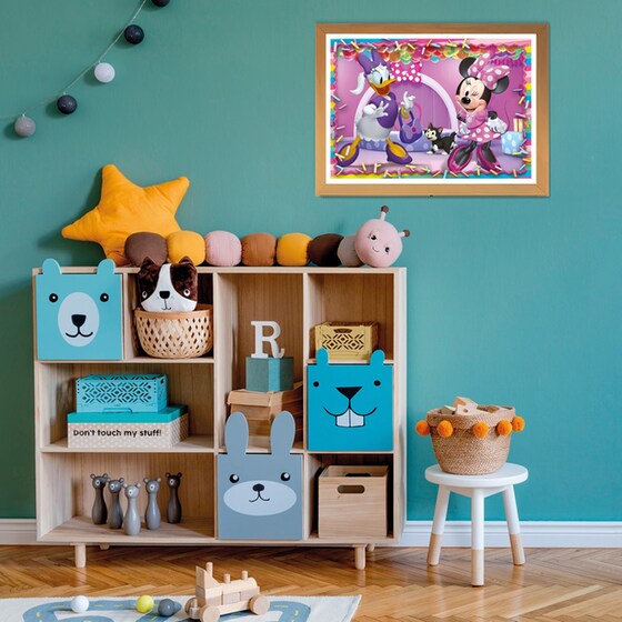 Παιδικό Παζλ Clementoni Super Color Disney Minnie (104 Κομμάτια) image 4
