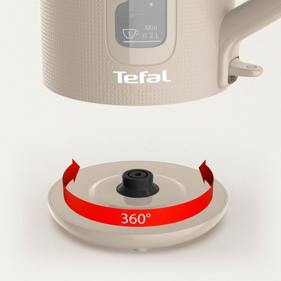 TEFAL Morning KO2M0B 2400 W 1.7 L Μπέζ Βραστήρας image 4