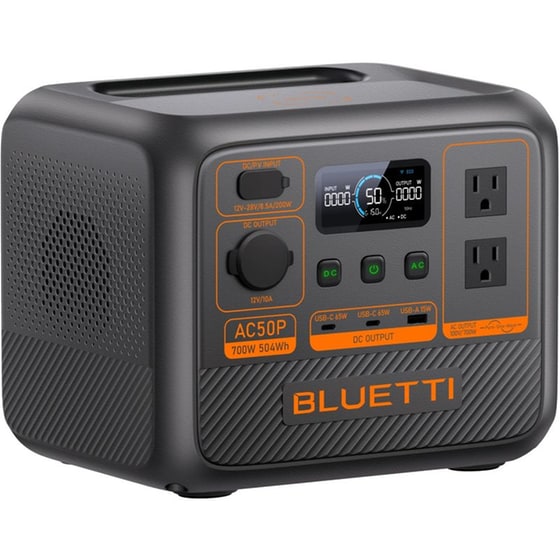 Bluetti Power Station AC50P 504Wh - Μαύρο image 1