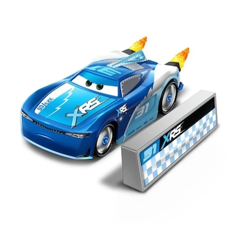 MATTEL Mattel Disney Cars: Xrs Rocket Racing - Cam Spinner With Blast Wall (gkb93)