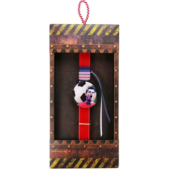 Λαμπάδα Synchronia Μπάλα&nbsp;Κόκκινη&nbsp;Φανέλα image 0