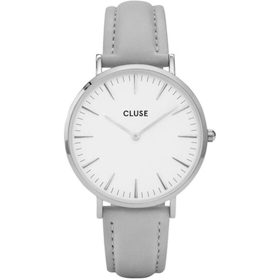 Cluse La Boheme Grey Leather Strap Cl18215 image 0