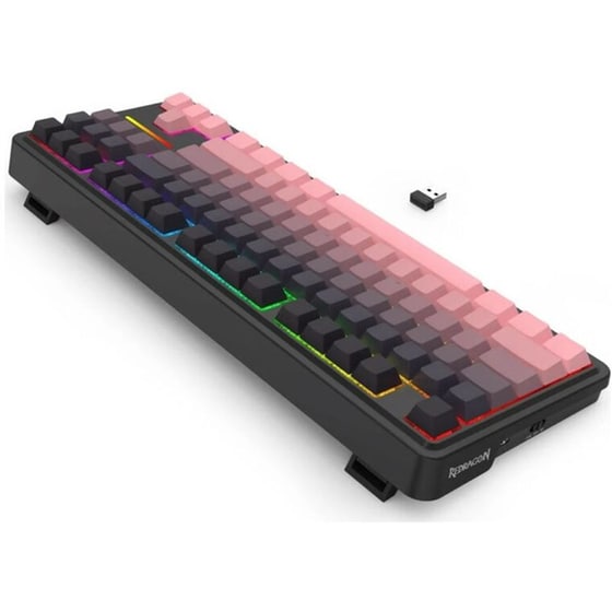 Redragon K728SP Gaming Μηχανικό Ασύρματο Bluetooth Πληκτρολόγιο RGB Μαύρο (US) image 3