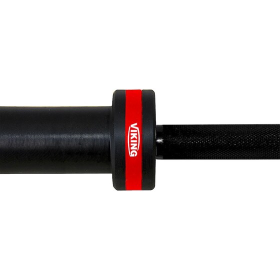 Ίσια Μπάρα Viking C-4M BWS-103166 Ολυμπιακού Τύπου 50mmx220cm 20kg από Ατσάλι Οξειδωμένη με Κολάρα image 1