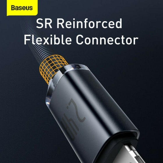 Καλώδιο δεδομένων Baseus Crystal Shine Series Usb to Lightning 2m - Black image 8