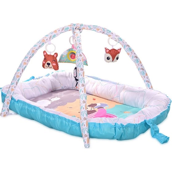 Lorelli Βρεφικό Γυμναστήριο Δραστηριοτήτων Baby Nest  - Μπλε image 0