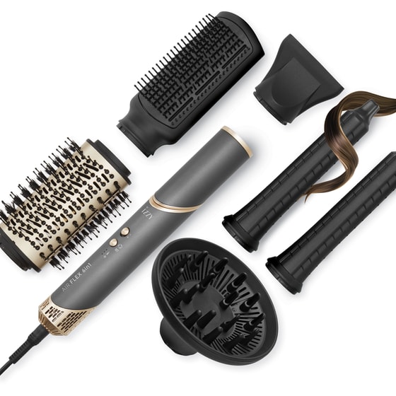 IZZY IZ-7212 AIRFLEX 6in1 Multistyler Γκρι-Χρυσό image 19