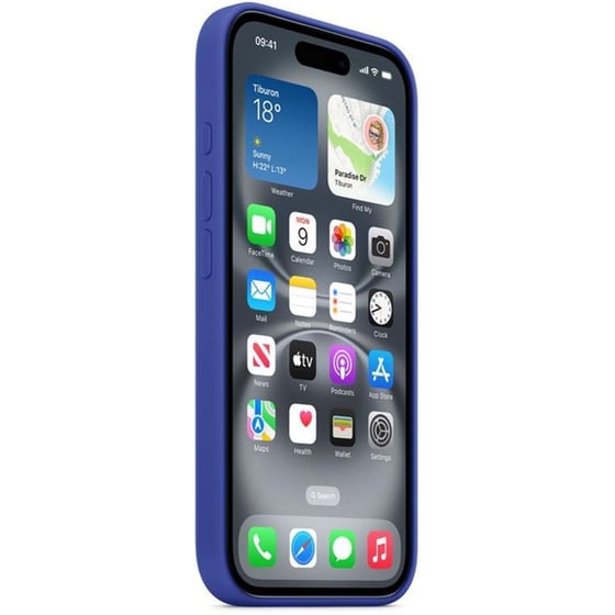 Θήκη Apple iPhone 16 - Silicone Case with MagSafe - Ultramarine image 5