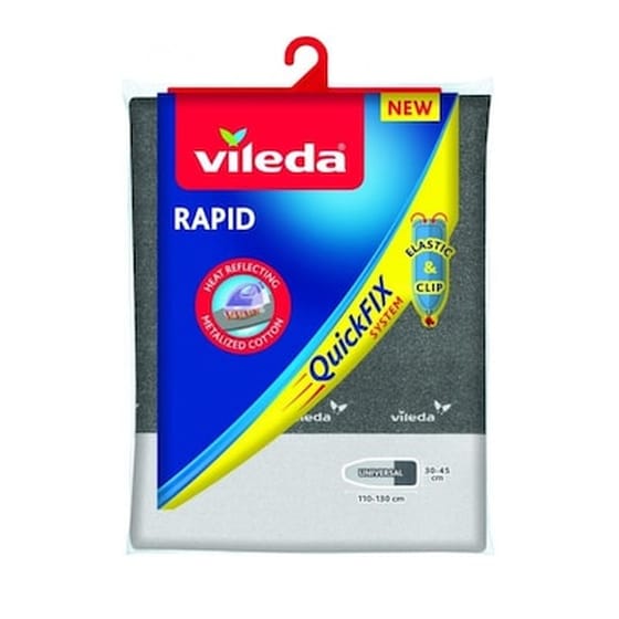 Vileda Σιδερόπανο Με Διπλό Υπόστρωμα Τριπλή Μεταλλική Επίστρωση Για Το Σίδερο Rapid Quick Fix image 0