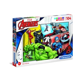 Παιδικό Παζλ Clementoni Super Color The Avengers (104 Κομμάτια)