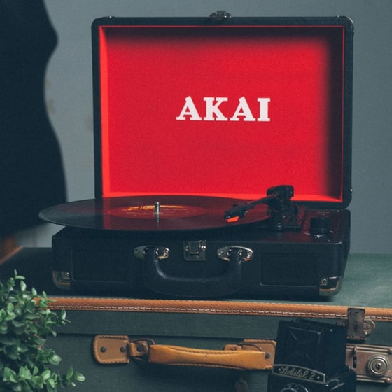 Πικάπ Akai ATT-E10 Με Ενσωματωμένα Ηχεία - Μαύρο image 13